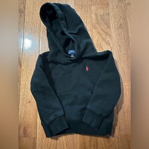 Boys polo black hoodie size 3T